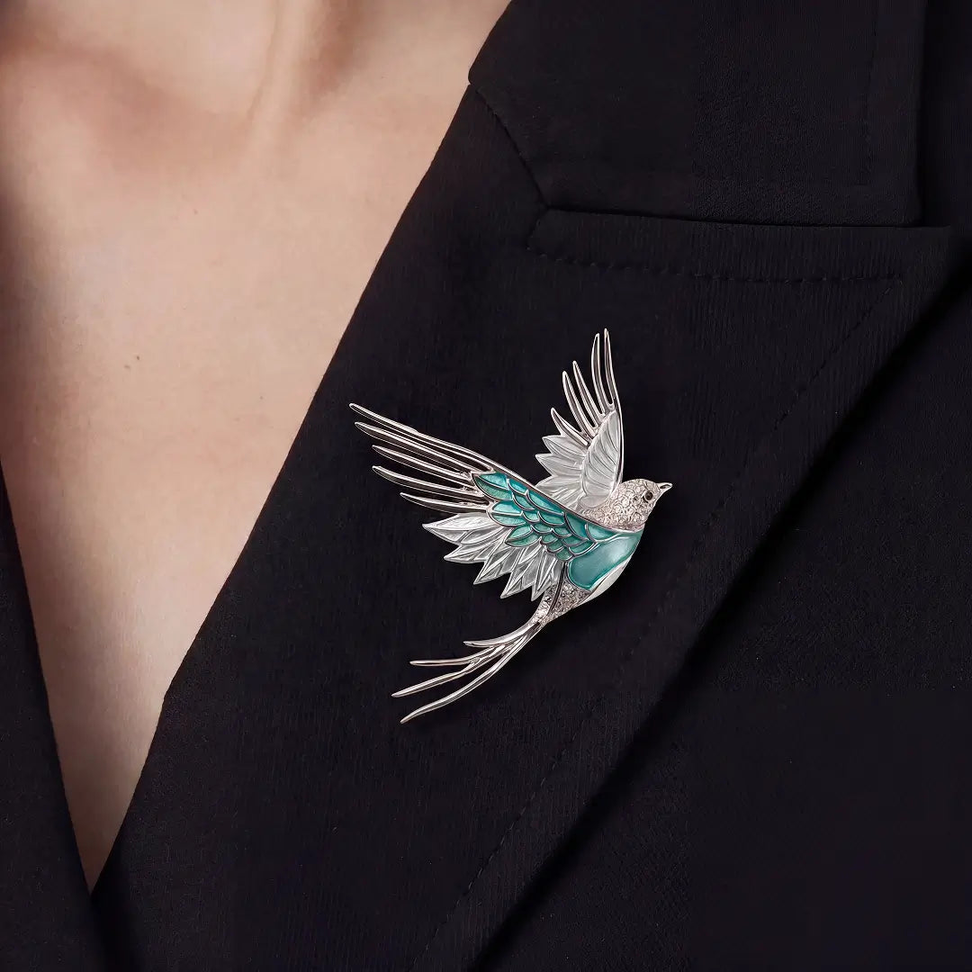 Mizuhane Brooch
