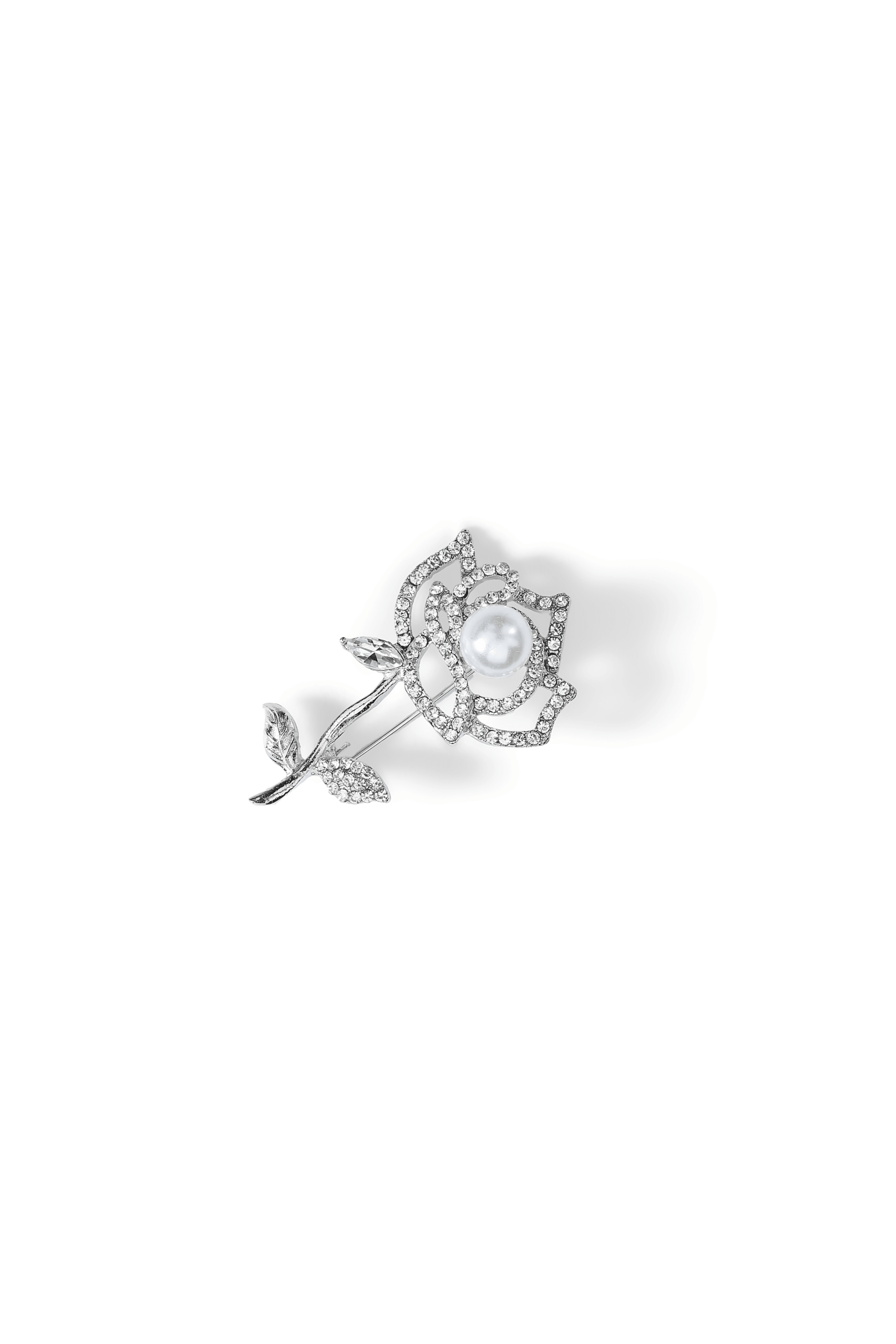Shiro Bara Brooch