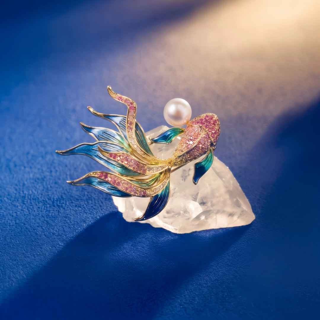 Nishiki no Yume Brooch