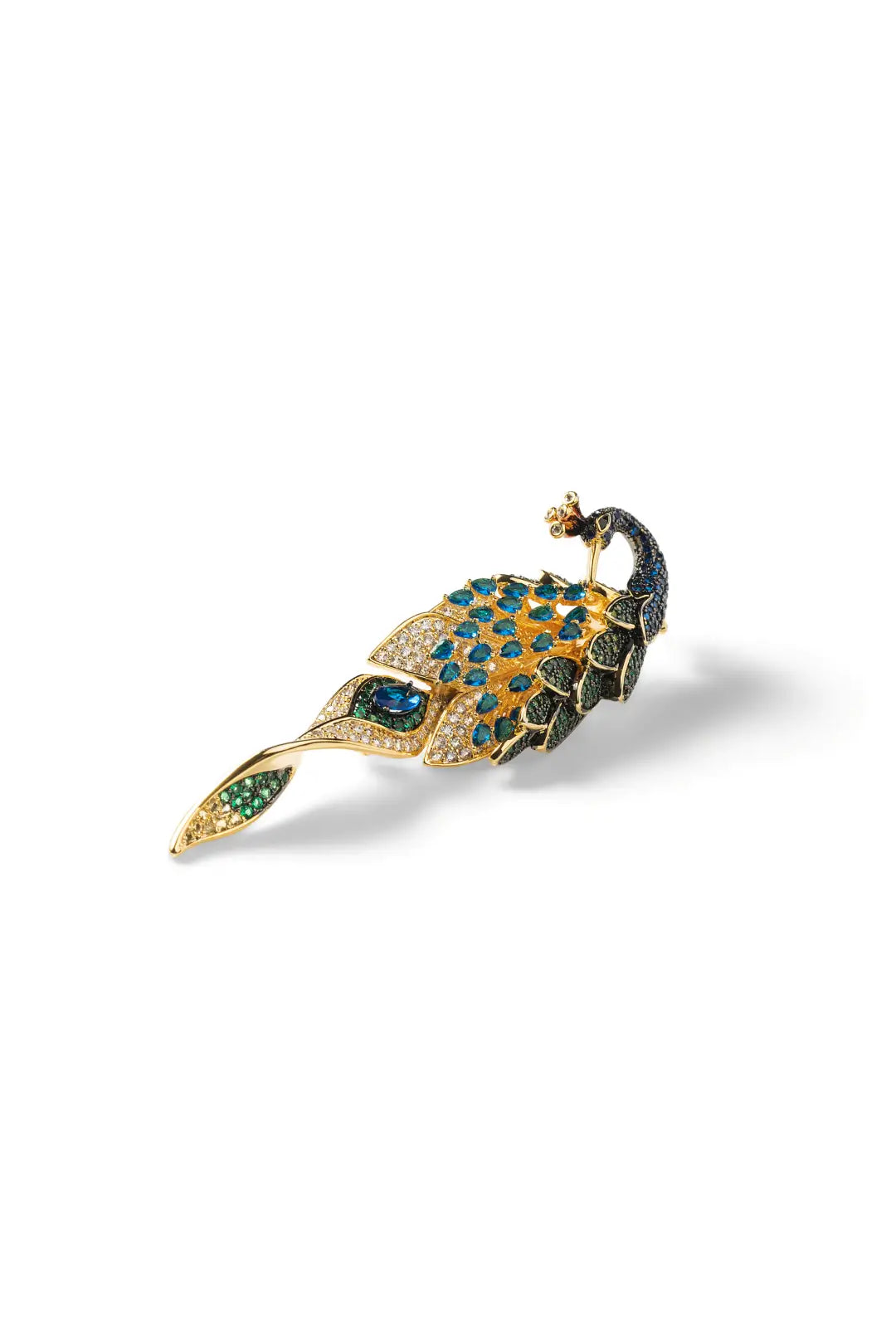Sai Kujaku Brooch