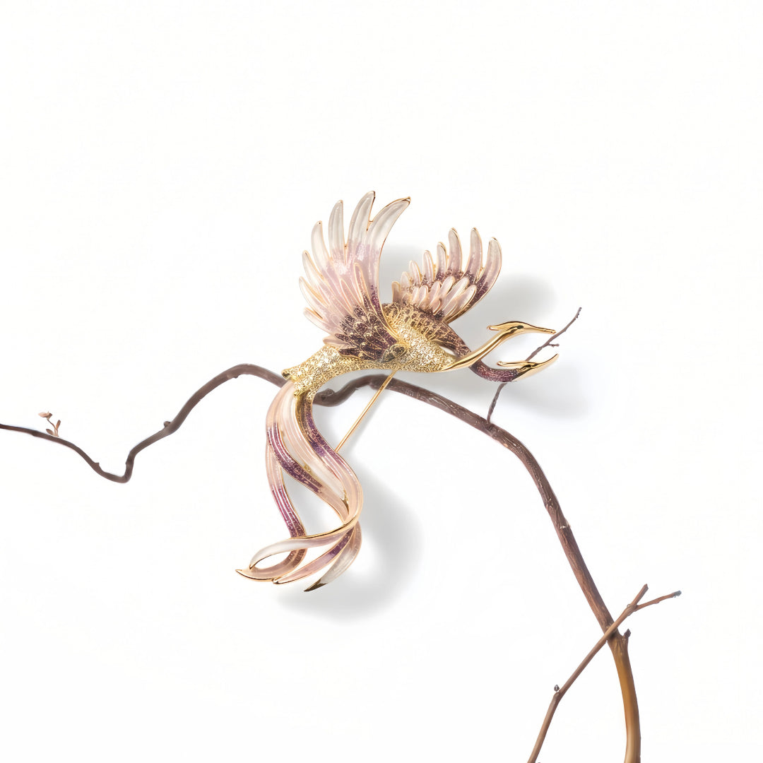 Tsuru no Kōrin Brooch