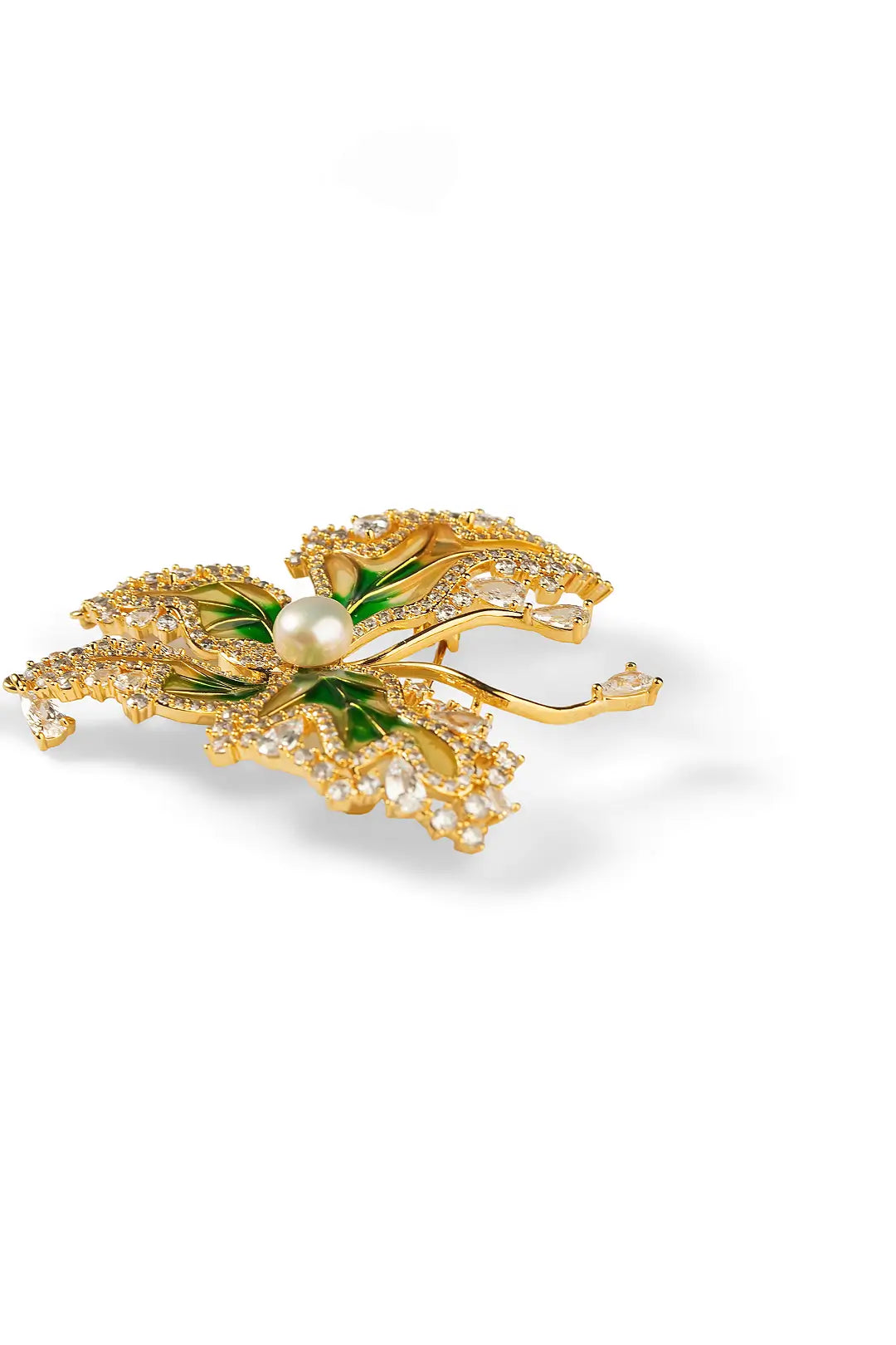 Ryokuchō no Mai Brooch