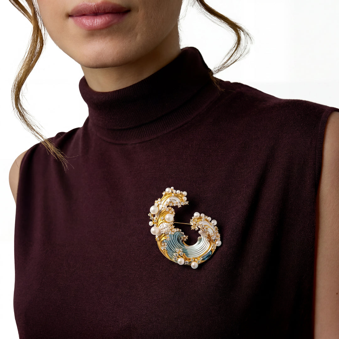 Shiosai no Wa Brooch